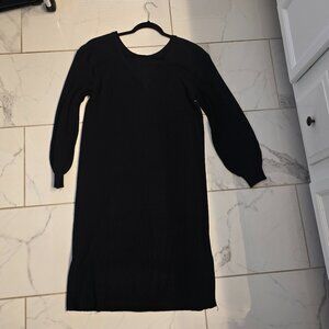 Black Sweater Dress XL